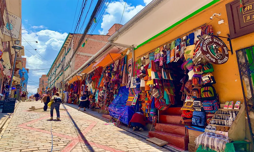 Rua Sagárnaga, La Paz: Tradição e Artesanato