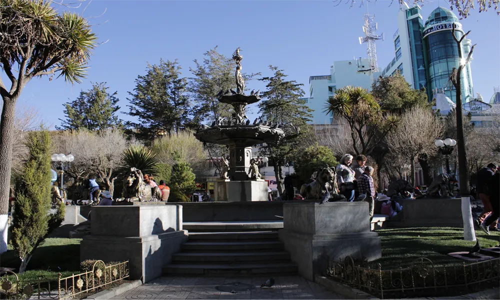 Main Square February 10th in Oruro: Historical Heart