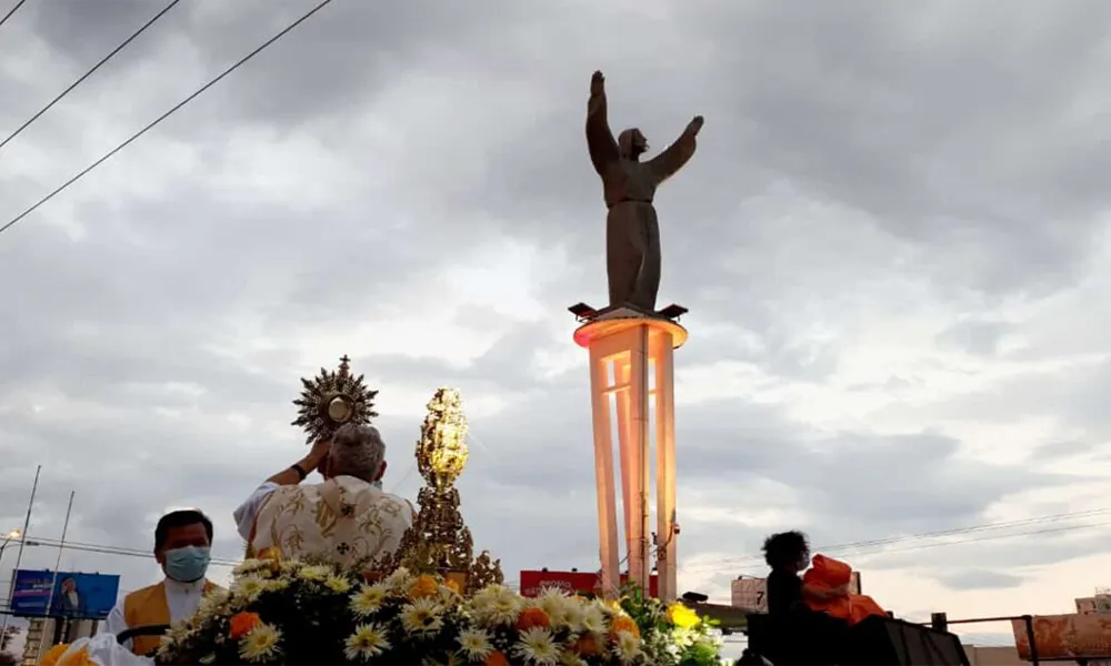 Monumento do Cristo Redentor em Santa Cruz