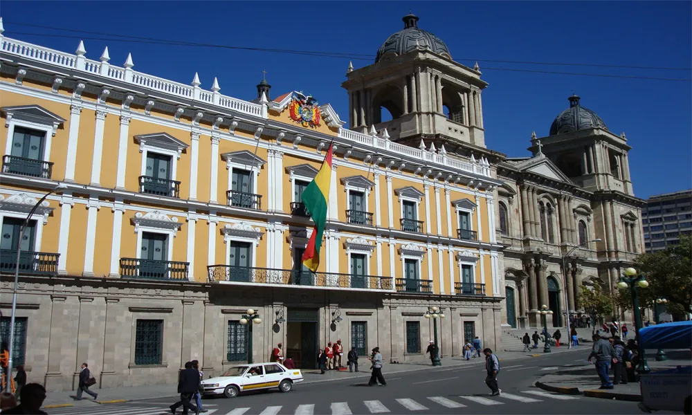 Palácio do Governo (Palácio Incendiado), Bolívia